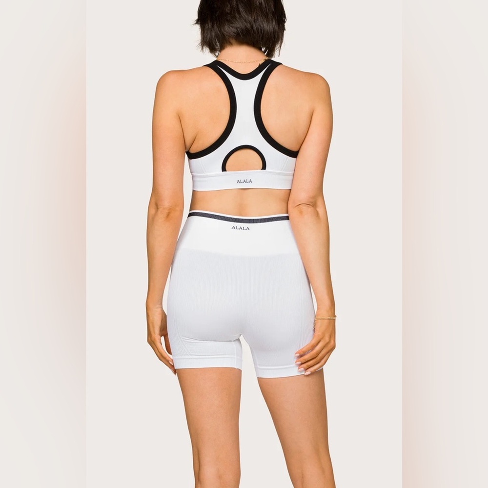 2pc Set ALALA Barre Seamless Tank Top & Shorts - Picture 10 of 16